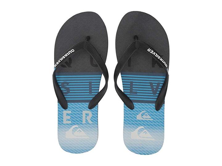 Quiksilver Molokai Print (black/black/blue) Men's Sandals