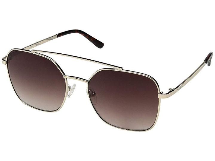 Guess Gf0338 (gold/gradient Brown) Fashion Sunglasses