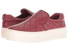 J/slides Harlee (red Leather) Women's Shoes