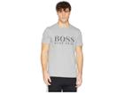 Boss Orange Logo Graphic Tee (grey) Men's T Shirt