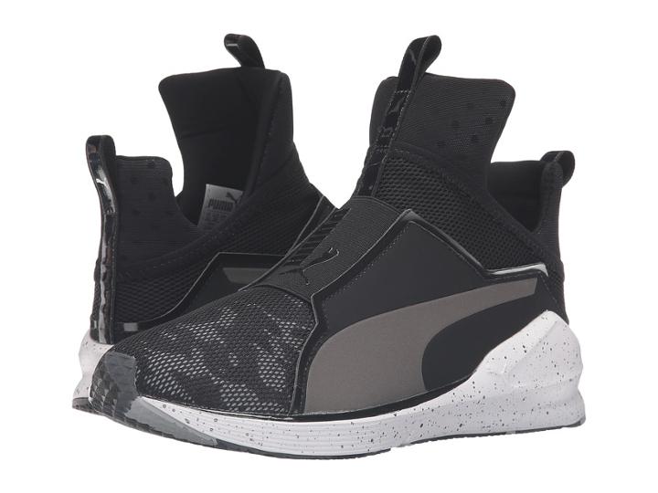 Puma Fierce Camo (puma Black/puma White) Women's Running Shoes