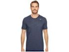 Nike Dri-fittm Version 2.0 T-shirt (obsidian Heather/matte Silver) Men's T Shirt