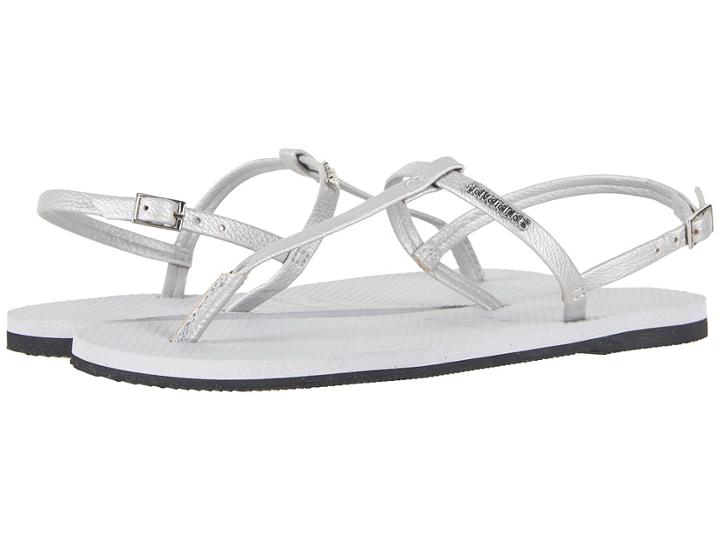 Havaianas You Riviera Sandals (ice Grey) Women's Sandals
