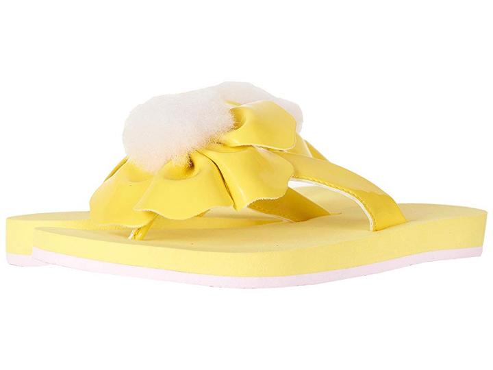 Ugg Kids Poppy (little Kid/big Kid) (lemon Yellow) Girls Shoes