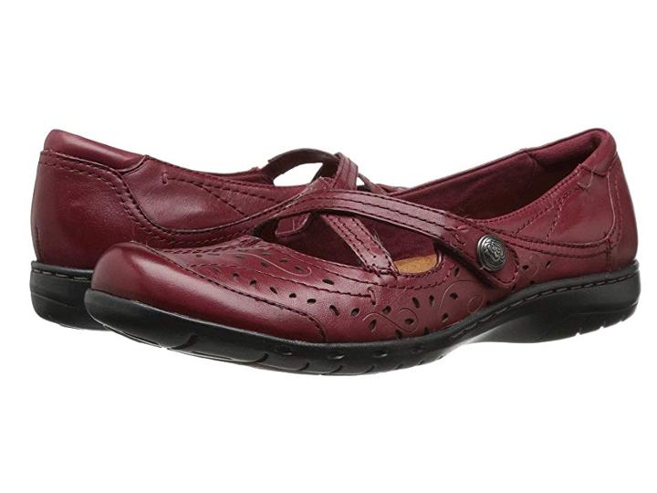 Rockport Cobb Hill Collection Cobb Hill Pearl (bourdeaux) Women's Flat Shoes