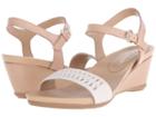 Naturalizer Swiftly (ginger Snap Leather/ivory Metallic) Women's Sandals