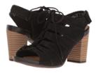 Clarks Banoy Waneta (black Nubuck) Women's Sandals