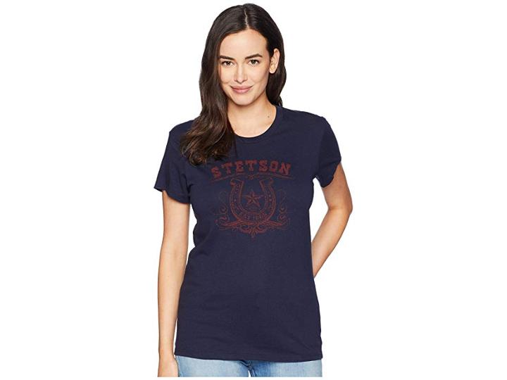 Stetson Horseshoe (blue) Women's Clothing