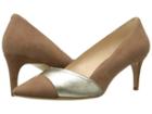 Nine West Shiro (natural/light Gold Suede) Women's Shoes