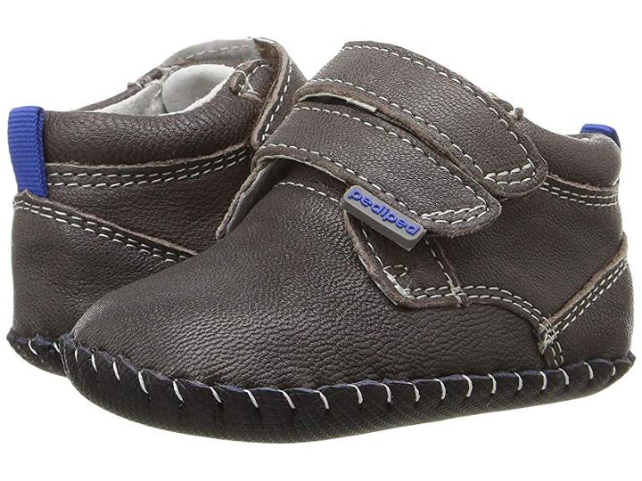 Pediped Lionel Originals (infant) (charcoal) Boy's Shoes