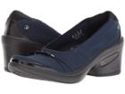 Bzees Electric (navy Mini Ribbed Knit Fabric) High Heels