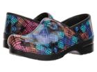 Dansko Professional (color Weave Patent) Women's Clog Shoes