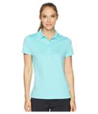 Callaway Opti-dritm Micro-hex Short Sleeve Polo (blue Radiance) Women's Short Sleeve Pullover