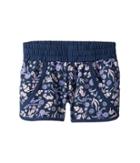Columbia Kids Solar Streamtm Ii Boardshort (little Kids/big Kids) (carbon Ocean Creatures Print) Girl's Swimwear