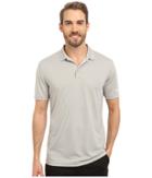 Nike Golf Victory Solid Polo (pewter Grey/white) Men's Short Sleeve Pullover