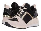 Michael Michael Kors Georgie Trainer (light Cream Multi) Women's Shoes