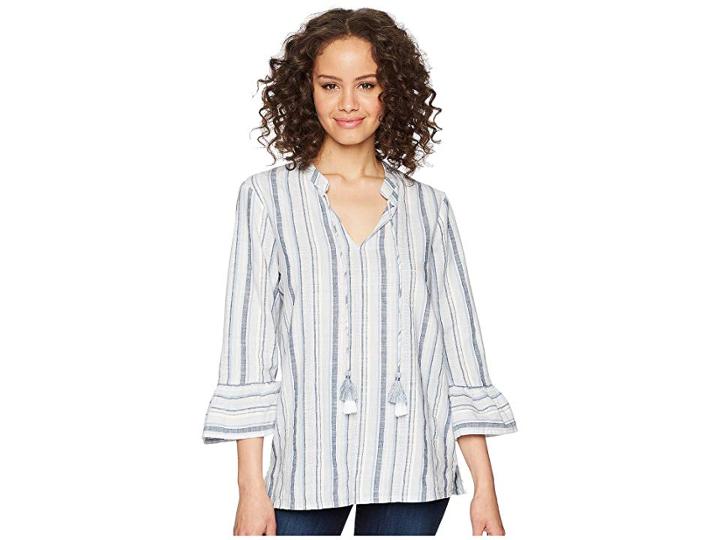 Nic+zoe Morning Stroll Top (multi) Women's Clothing