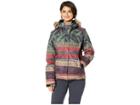 Roxy Jet Ski Se 10k Jacket (true Black Wild Ethnic) Women's Coat