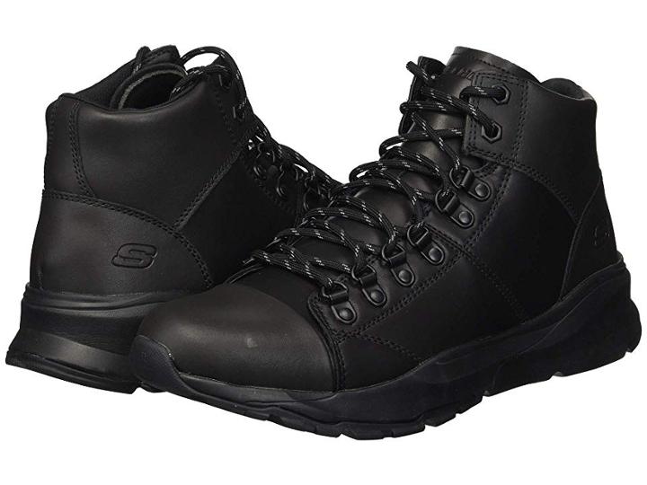 Skechers Relven Mainer (black) Men's Shoes