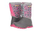 Merrell Kids Snow Quest Lite Waterproof (little Kid) (grey/print) Girls Shoes