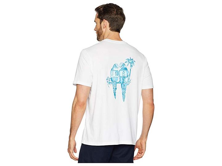 Tommy Bahama Parrot Pair T-shirt (white) Men's T Shirt