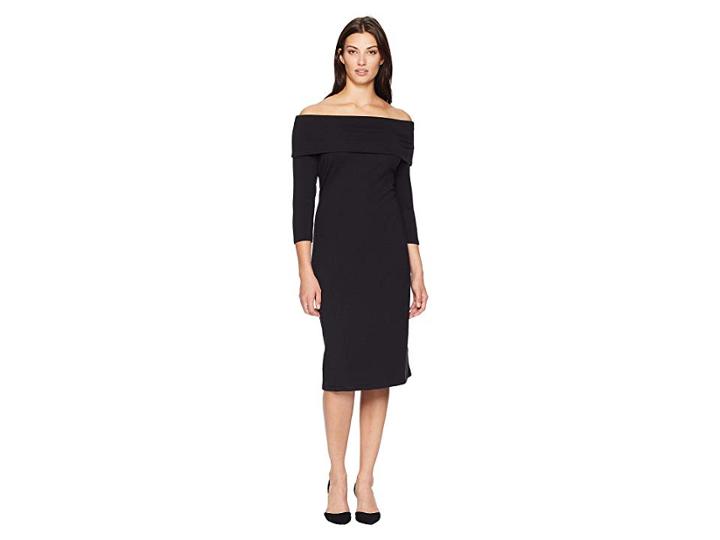 Tommy Bahama Island Zone Midi Dress (black) Women's Dress