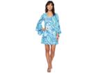Lilly Pulitzer Rosalia Dress (beckon Blue Palm Passage) Women's Dress