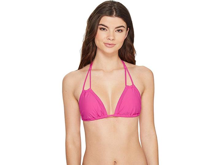 Body Glove Smoothies Aida Top (flamingo Pink) Women's Swimwear