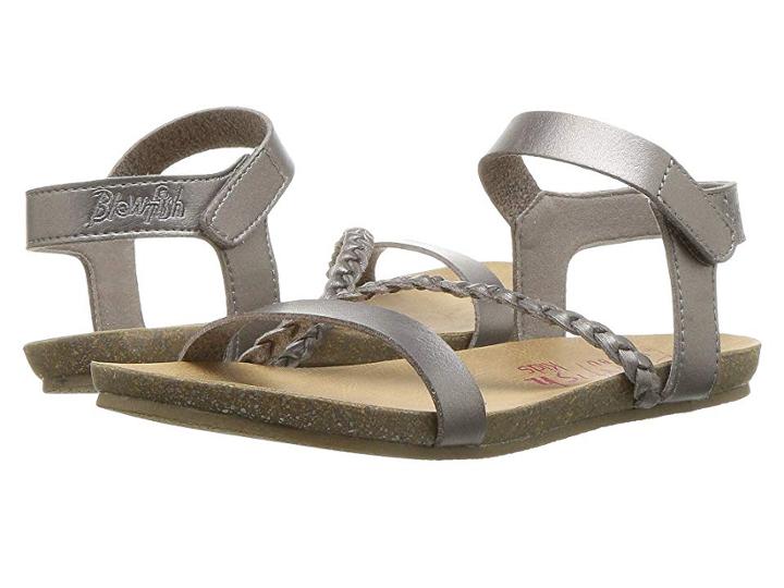 Blowfish Kids Goya-k (little Kid/big Kid) (pearl Pewter Dyecut Pu) Girl's Shoes