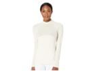 Nike Pro Warm Long Sleeve Champagne Top (light Cream/metallic Gold) Women's Workout