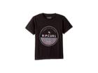 Rip Curl Kids Progressive Premium Tee (big Kids) (black) Boy's T Shirt