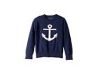 Toobydoo Cashmere Baby Sweater (infant/toddler) (navy Anchor) Kid's Sweater