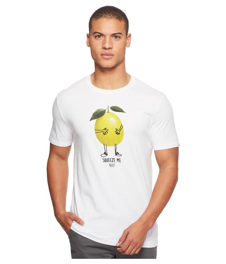 Original Penguin Short Sleeve Squeeze Me Tee (bright White) Men's T Shirt
