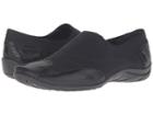 Walking Cradles Almond (black Stretch/black Patent Lizard) Women's Shoes