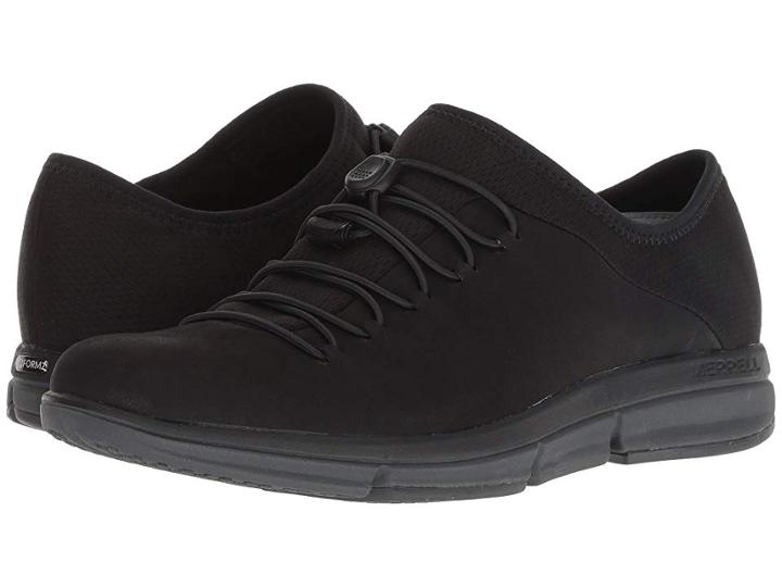 Merrell Zoe Sojourn Lace Leather Q2 (black) Women's Lace Up Casual Shoes