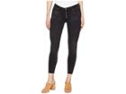 Free People Reagan Raw Jeans In Black (black) Women's Jeans