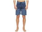 Columbia Low Drag Board Shorts (dark Mountain Tarpon Scales) Men's Swimwear