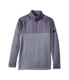Nike Kids Therma-fit 1/2 Zip (big Kids) (light Carbon/white) Boy's Long Sleeve Pullover