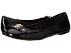 Isola Bricen (black Patent Crinkle Patent) Women's Flat Shoes