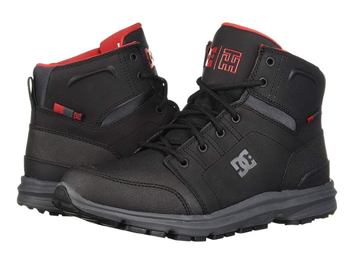 Dc Torstein (black/grey/red) Men's Skate Shoes