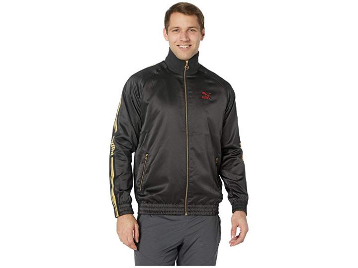 Puma Luxe Pack Track Jacket (puma Black) Men's Coat