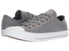 Converse Chuck Taylor(r) All Star Craft Neutral Leather Ox (mason/white/mouse) Women's Classic Shoes