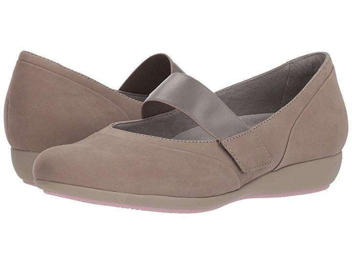 Dansko Kendra (taupe Milled Nubuck) Women's  Shoes