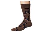 Richer Poorer Foxx (brown/heather) Men's Crew Cut Socks Shoes