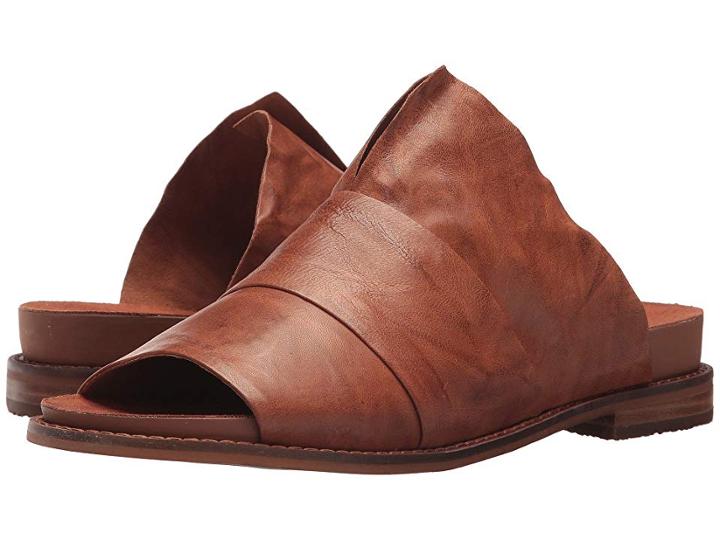 Kelsi Dagger Brooklyn Ohana Slide (russet Veg Leather) Women's Shoes