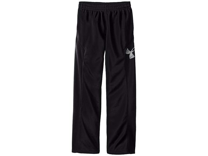Under Armour Kids Storm Armour(r) Fleece Big Logo Pants (big Kids) (black) Boy's Casual Pants
