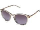 Michael Kors 0mk2023 (nude Transparent/violet Gradient) Fashion Sunglasses