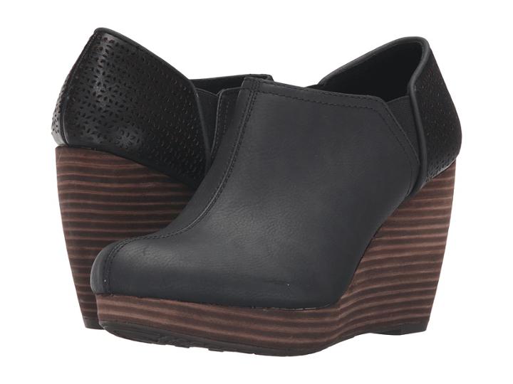 Dr. Scholl's Harlow (black) Women's Wedge Shoes