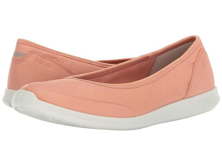 Ecco Sense Flat (muted Clay Yak Leather) Women's Flat Shoes