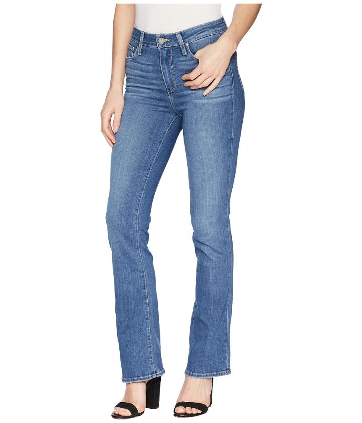 Paige High-rise Manhattan Boot Petite In Henderson (henderson) Women's Jeans